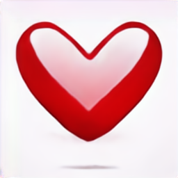 a red heart icon, red heart vector graphic