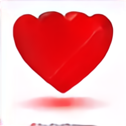 a red heart icon, red heart vector graphic