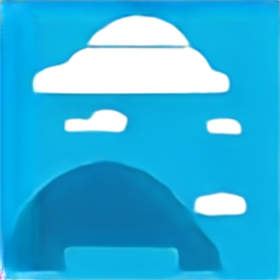 a cloud icon, fluffy white cloud vector graphic