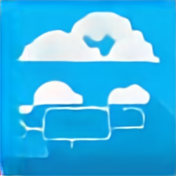 a cloud icon, fluffy white cloud vector graphic