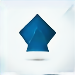 a diamond icon, blue diamond shape vector graphic