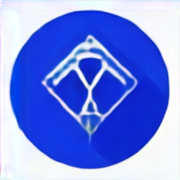 a diamond icon, blue diamond shape vector graphic