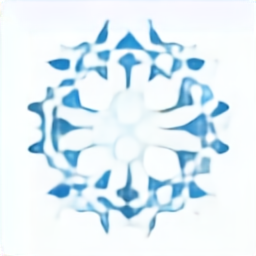 a snowflake icon, white snowflake vector graphic