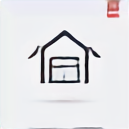 a house icon, simple house vector graphic