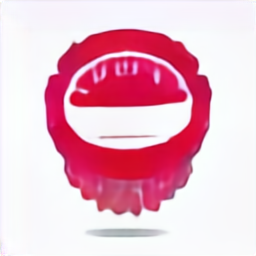 a candy icon, striped candy vector graphic